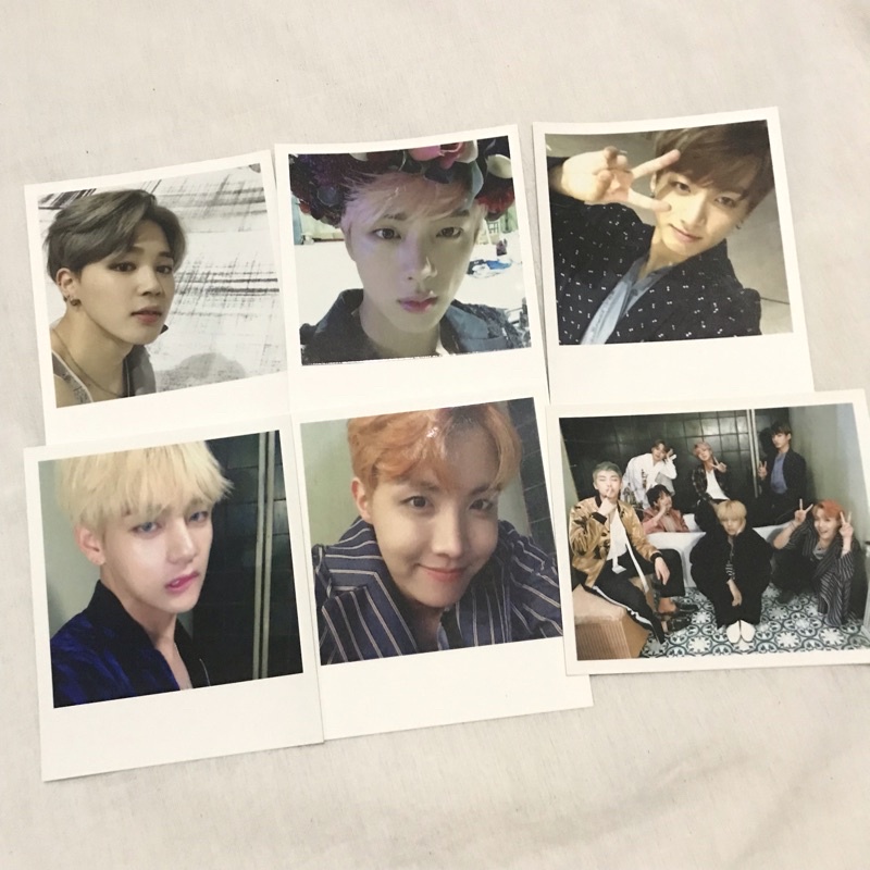 BTS Wings Album Pola Photocard PC Jin Jhope Jimin V Jungkook