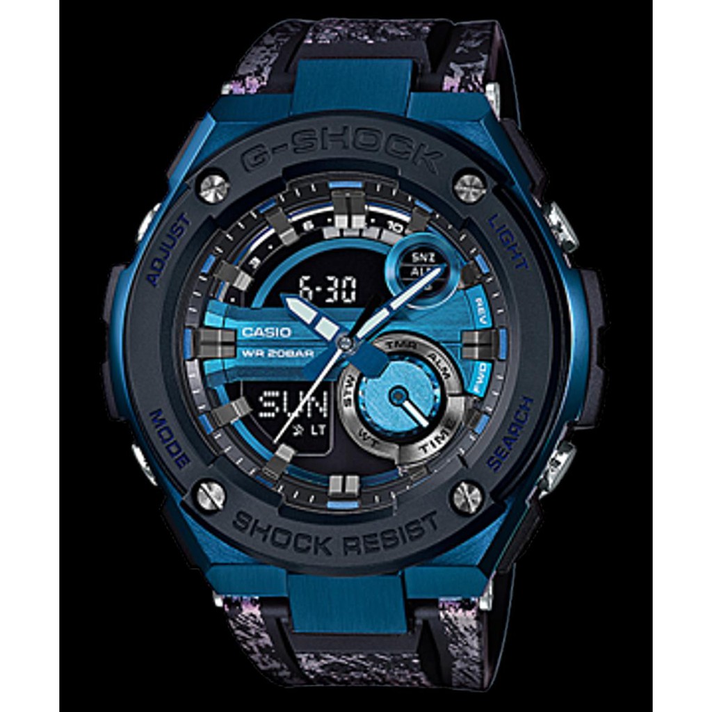 Jam Tangan Casio G Shock Original Pria GST 200CP 2A