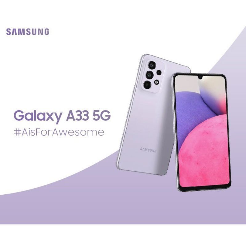 Samsung Galaxy A33 5G 8/128 & 8/256 Segel Garansi Resmi SEIN