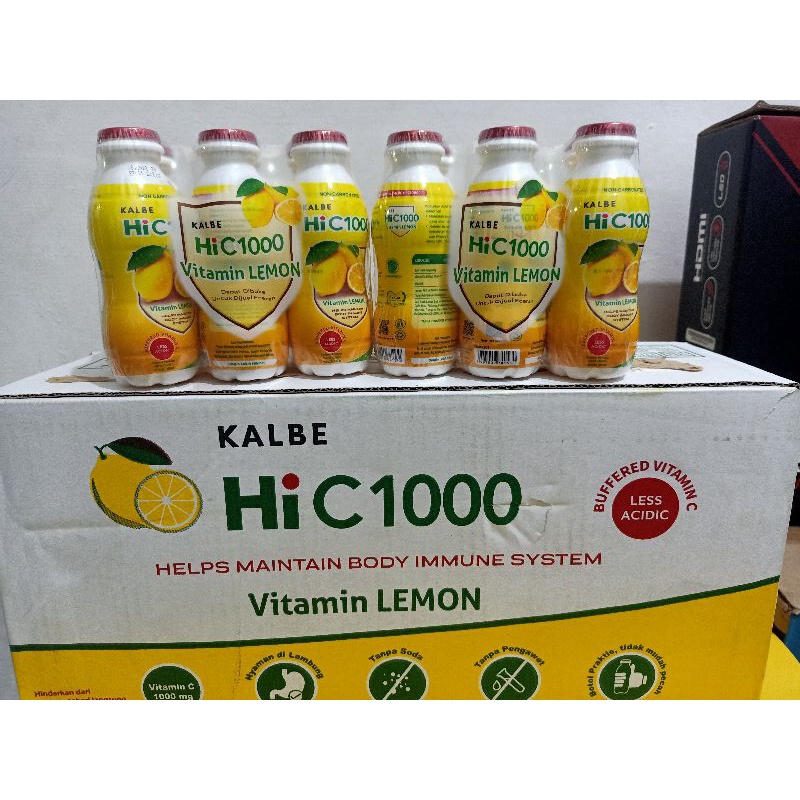 HI C1000 vitamin lemon per dus isi 36 botol