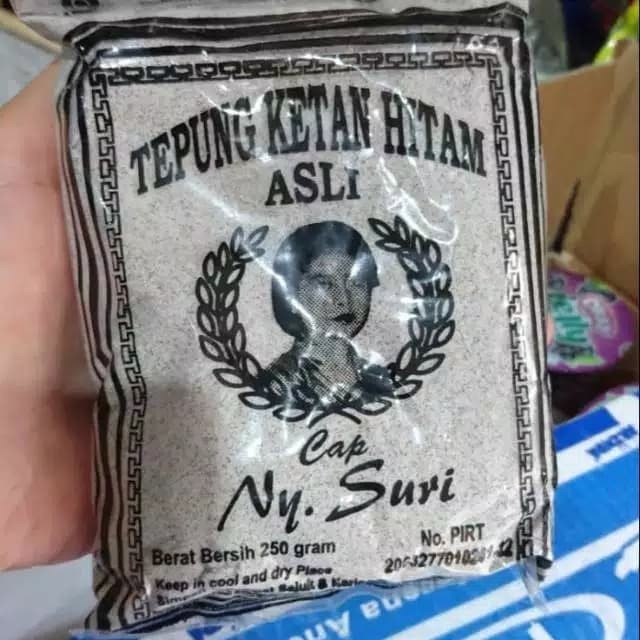 

Ketan-Beras-Tepung- Tepung Ketan Hitam Nyonya Suri 250Gr -Tepung-Beras-Ketan.