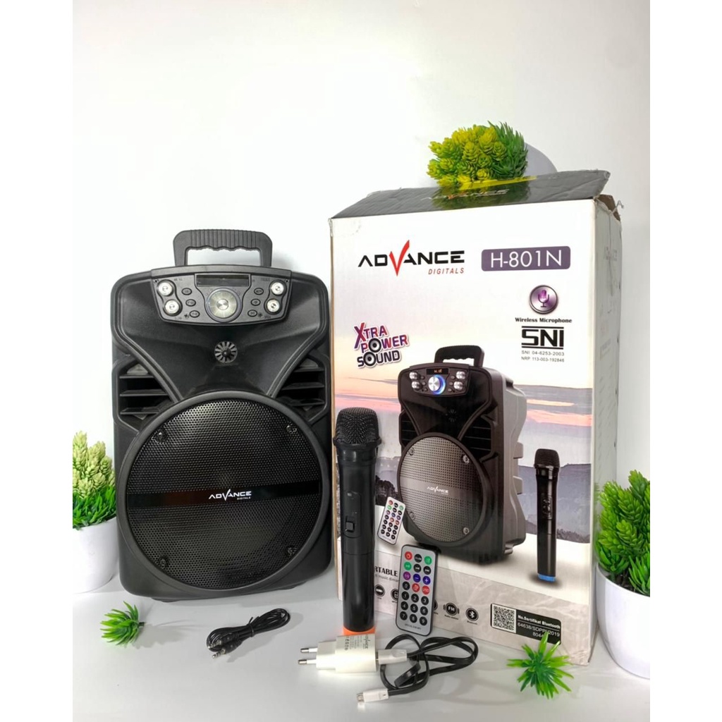 SPEAKER ADVANCE H-801N BLUETOOTH WIRELESS