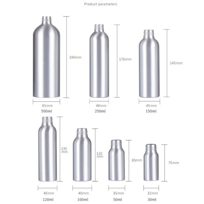 Botol Spray Semprotan Tanaman Disinfektan Flairosol Aluminium 500ML