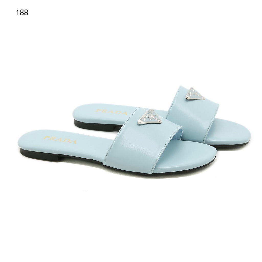 PRD Logo Plaque Flat Sandals  #188