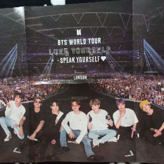 BTS DVD LOVE YOURSELF : SPEAK YOURSELF LONDON FULLSET SHARING OFFICIAL