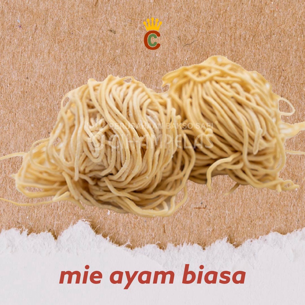 

Cihampelas - Mie Ayam Biasa (1kg)