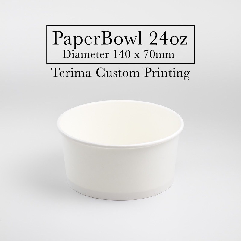 

Paper Bowl 24oz (Isi 10 Pcs) BSM FREE BUBBLE WRAP