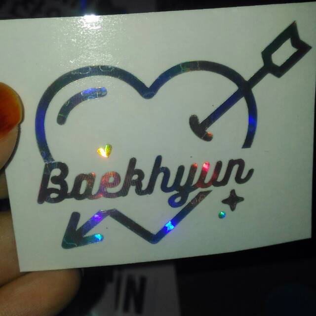 

Stiker hologram character
