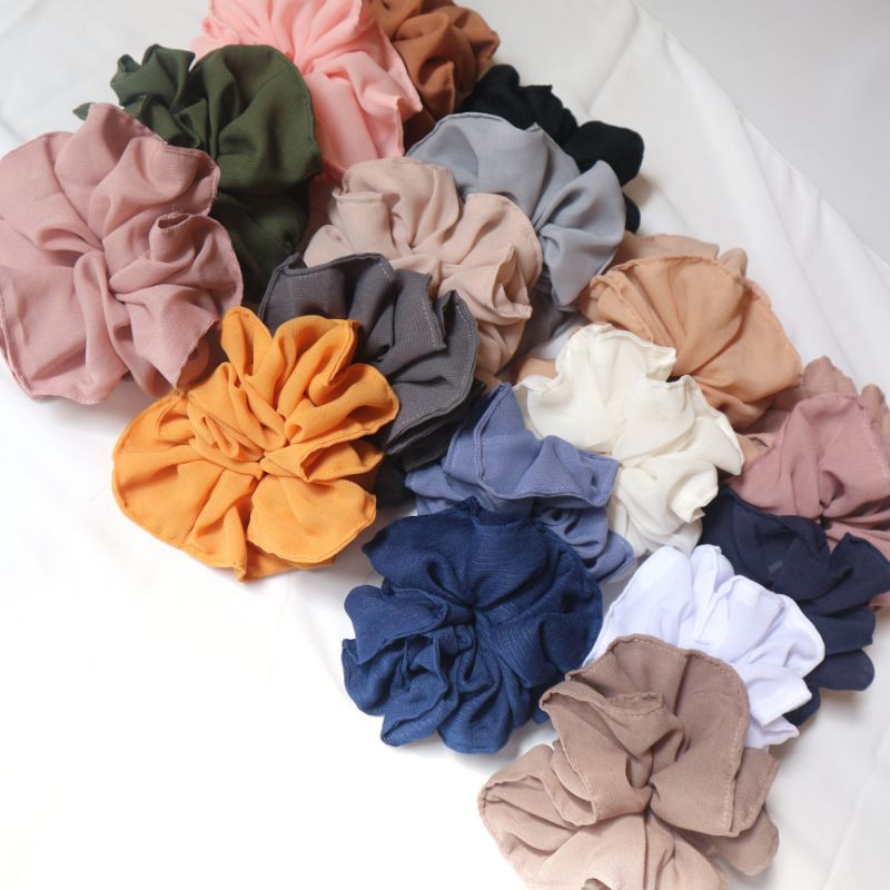 Scrunchie ikat rambut cepol hijab / kunciran