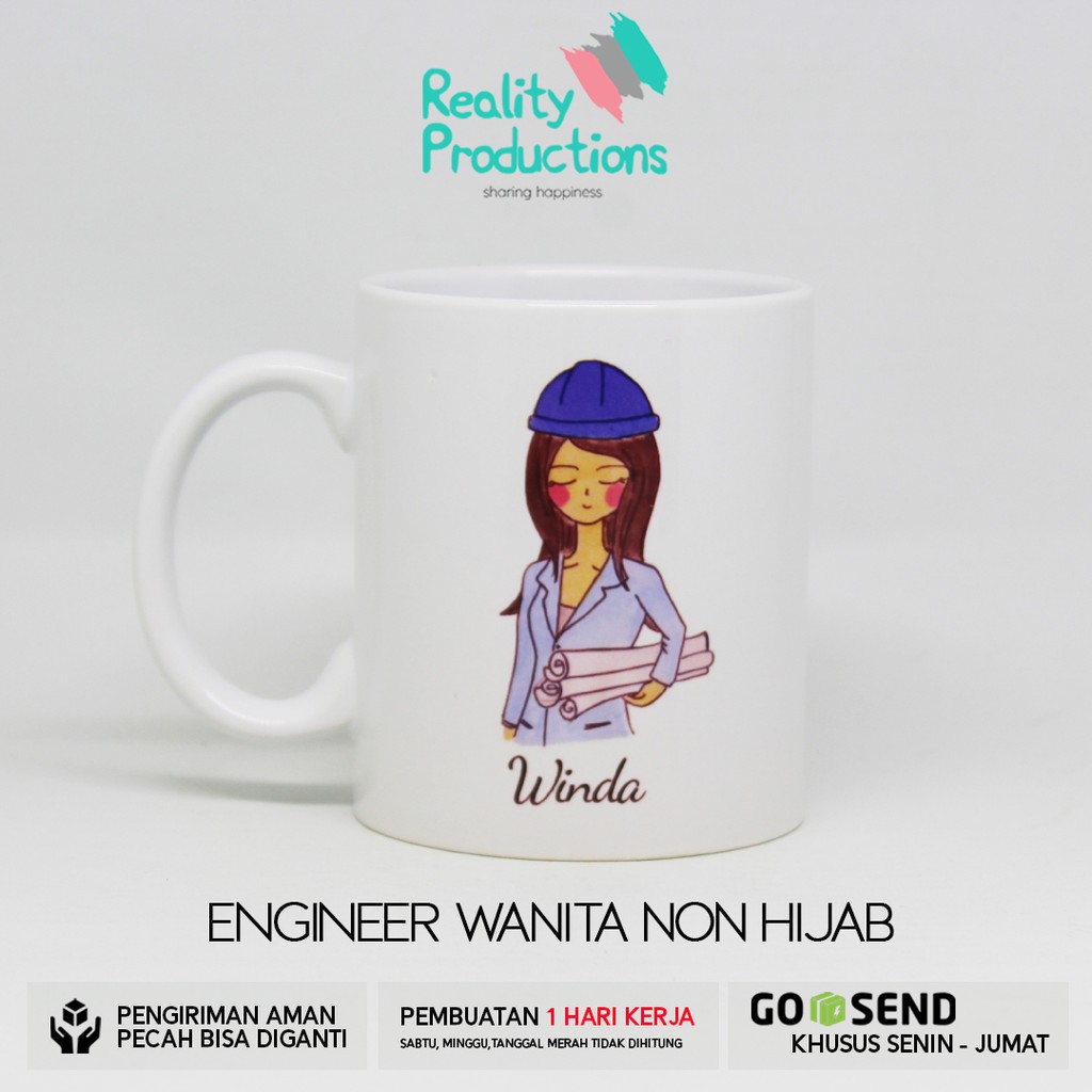 Mug Profesi Engineer