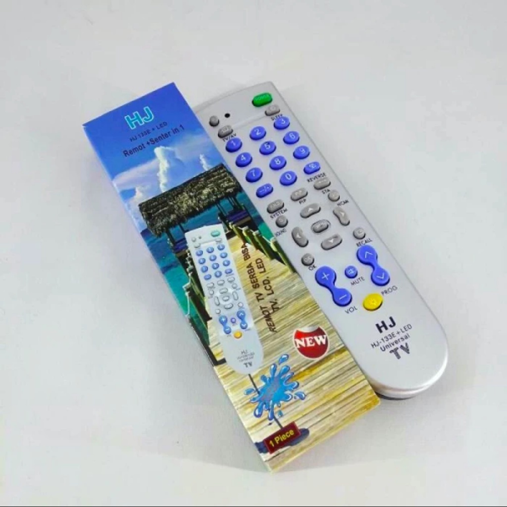 Remote TV Universal Serba Bisa Merek HJ 133E+LED