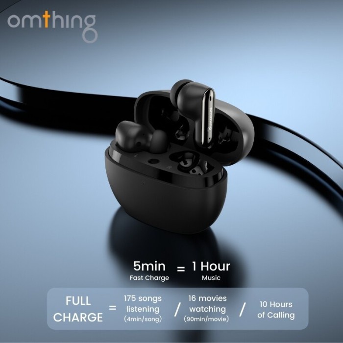 1 More Omthing AirFree 2 ANC Aptx Tws Wireless Charging