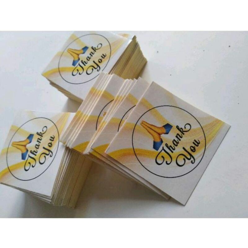 

Stiker olshop stiker hangtag stiker bontak
