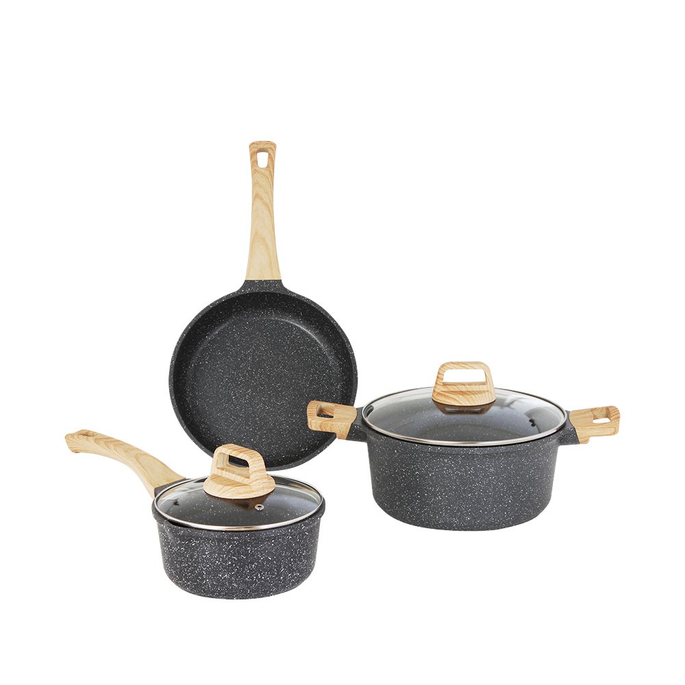 CYPRUZ COOKWARE CASSEROLE / PANCI / PANCI SET / PANCI ANTI LENGKET / ALAT MASAK / SET ALAT MASAK