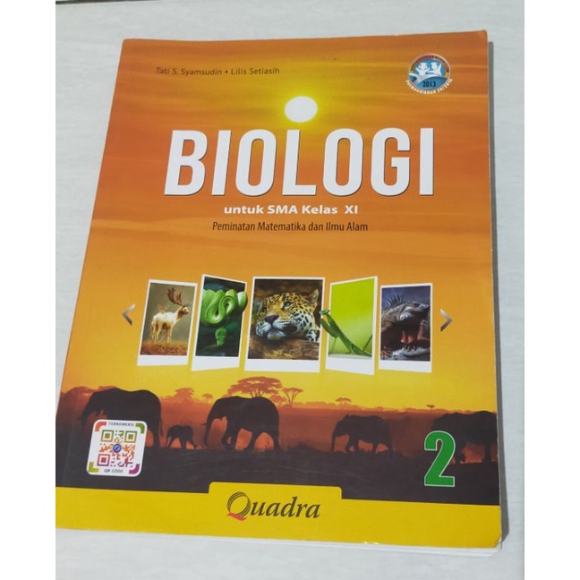 Buku Biologi kelas 11 Quadra