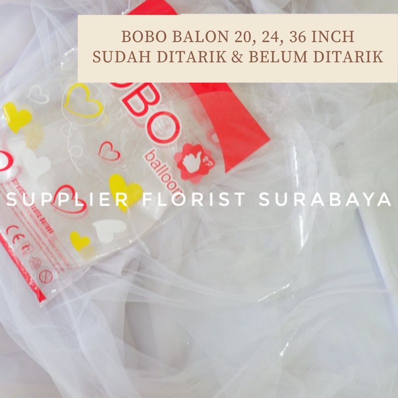 bobo balon / balon pvc / balon bening / balon transparant/ balon terbang / balon besar