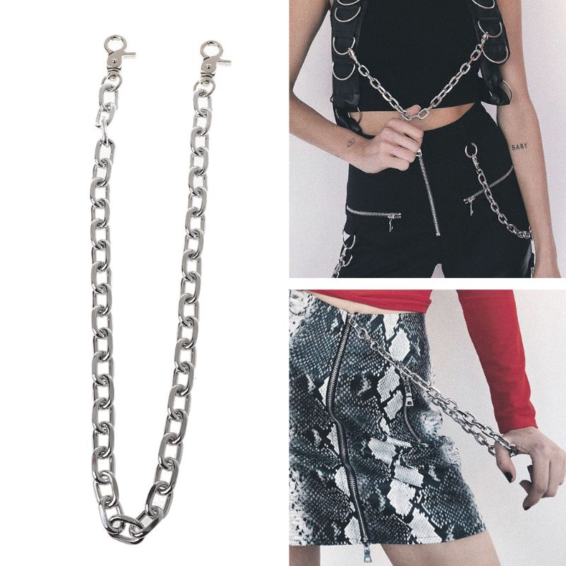 Siy Rantai Dompet / Ikat Pinggang Anti Maling Gaya Hip Hop Untuk Pria / Wanita