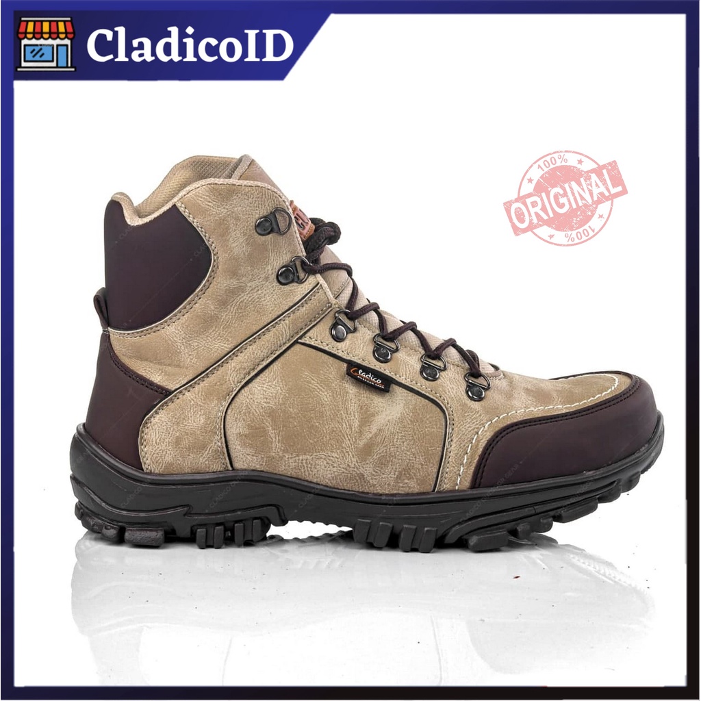 Sepatu Boots Safety Ujung Besi Pria Kerja Lapangan Proyek Outdoor Bagus Mendaki Gunung Sefty Tracking Original Murah