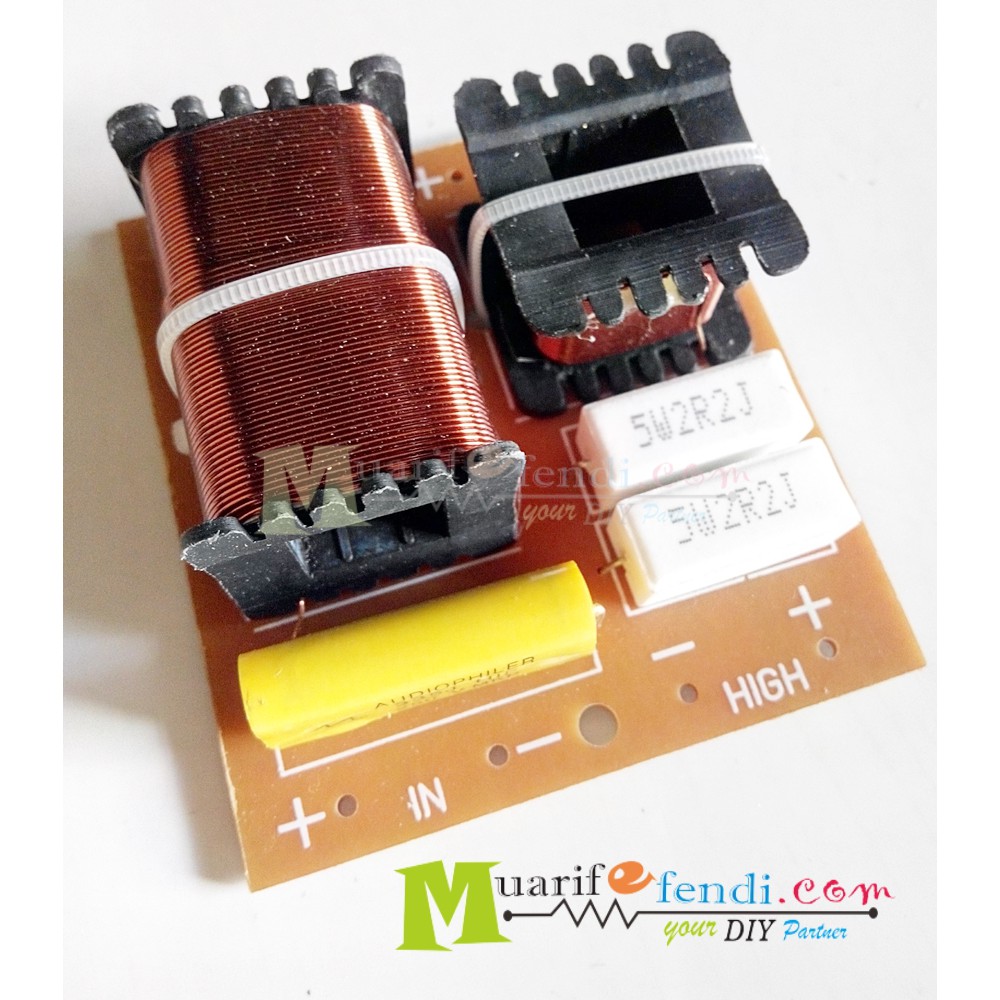 KIT Pasif Crossover 2 way 150watt HIGH LOW