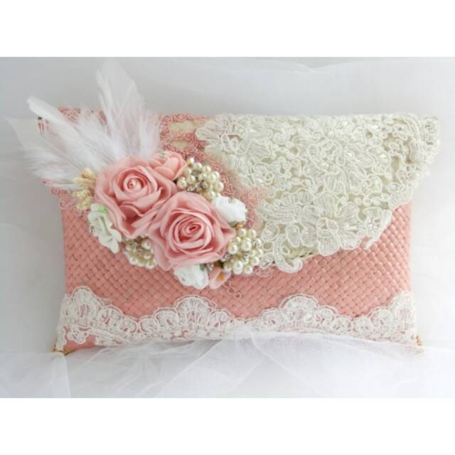 

Clutch amplop peach