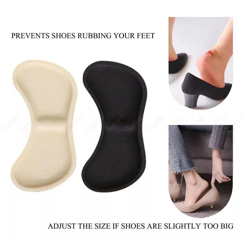 1 Pasang Insole Busa Pelindung Tumit Bahan Premium / Sol Anti Lecet Luka