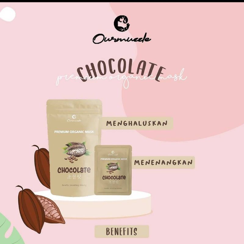 masker organik 20gr&50gr (tersedia 10 varian)