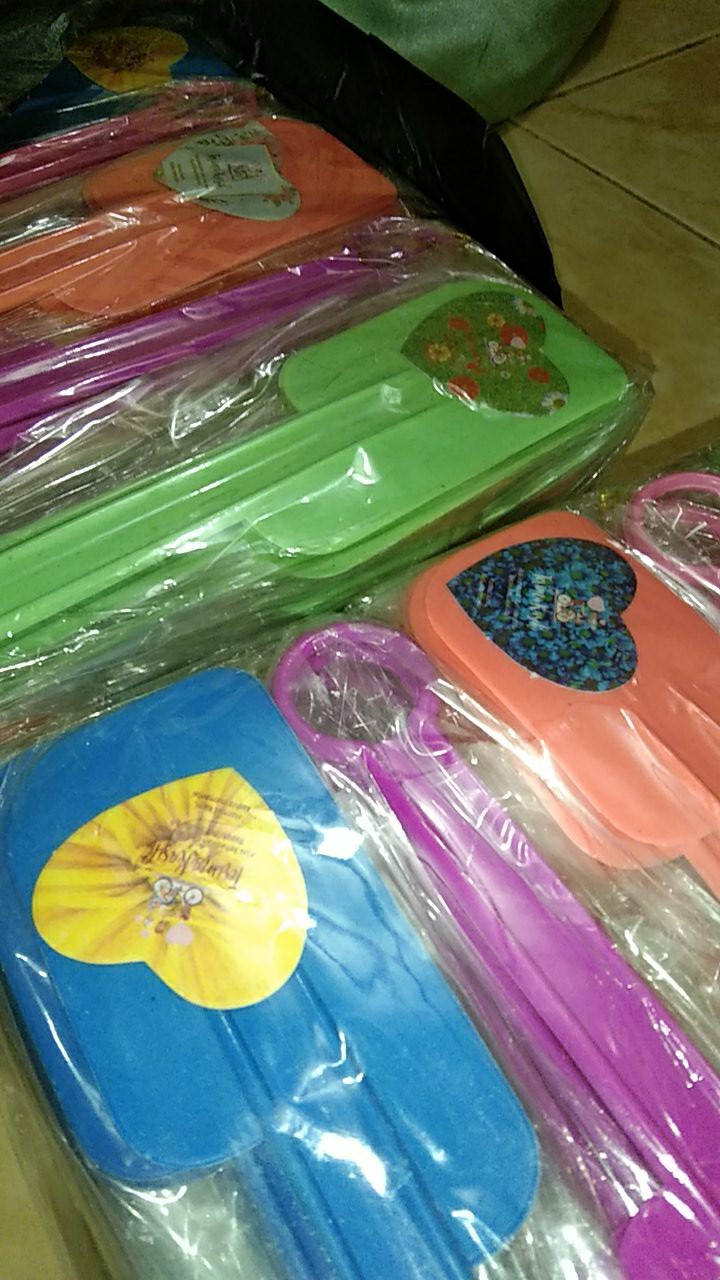 Souvenir Pernikahan Polesan/sodet Sambal/sodet Spatula Kemasan Plastik Bonus Kartu Ucapan Terima Kas