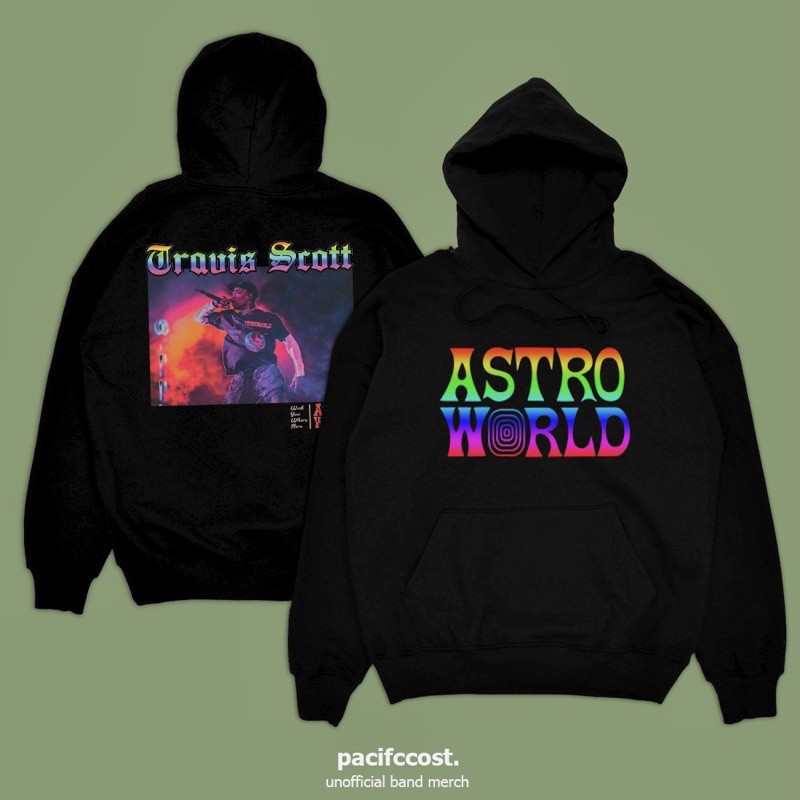 HOODIE TRAVIS SCOTT / JAKET TRAVIS SCOTT / SWEATER MUSIK / OUTERWEAR
