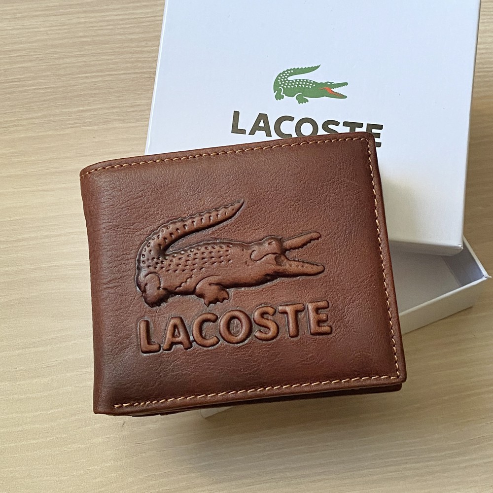 SHOPEE 6.6 SUPER SALE!! LACOSTE 3,DIMENSI TERBARU 2020 DOMPET PENDEK