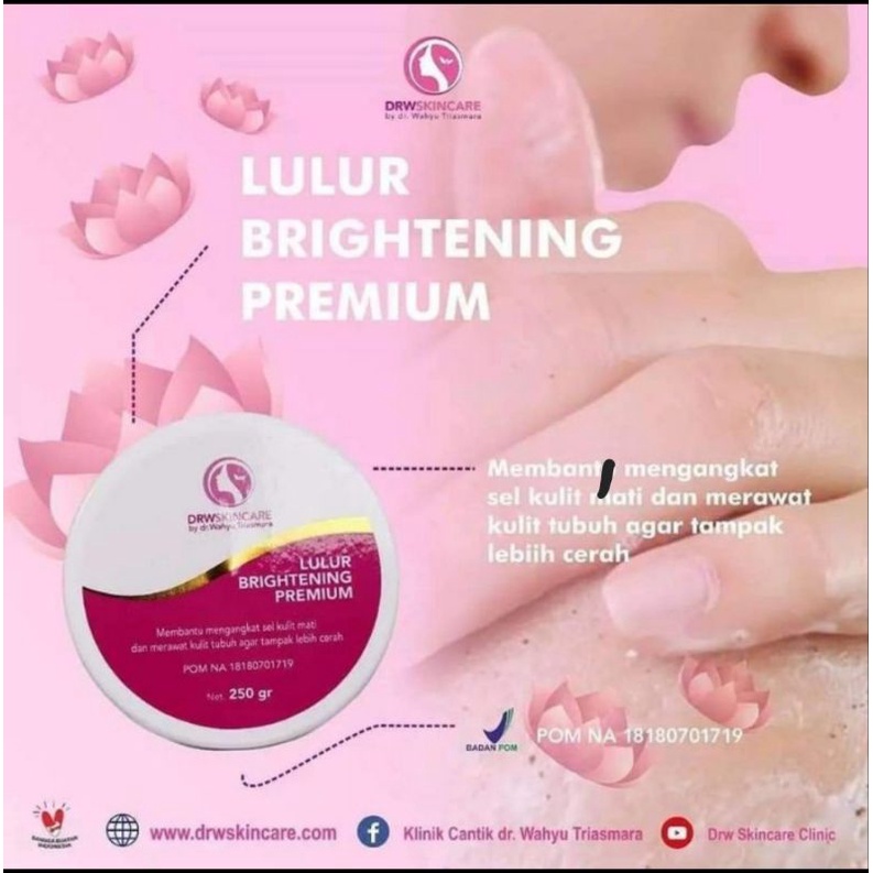 lulur brigtening drw skin care