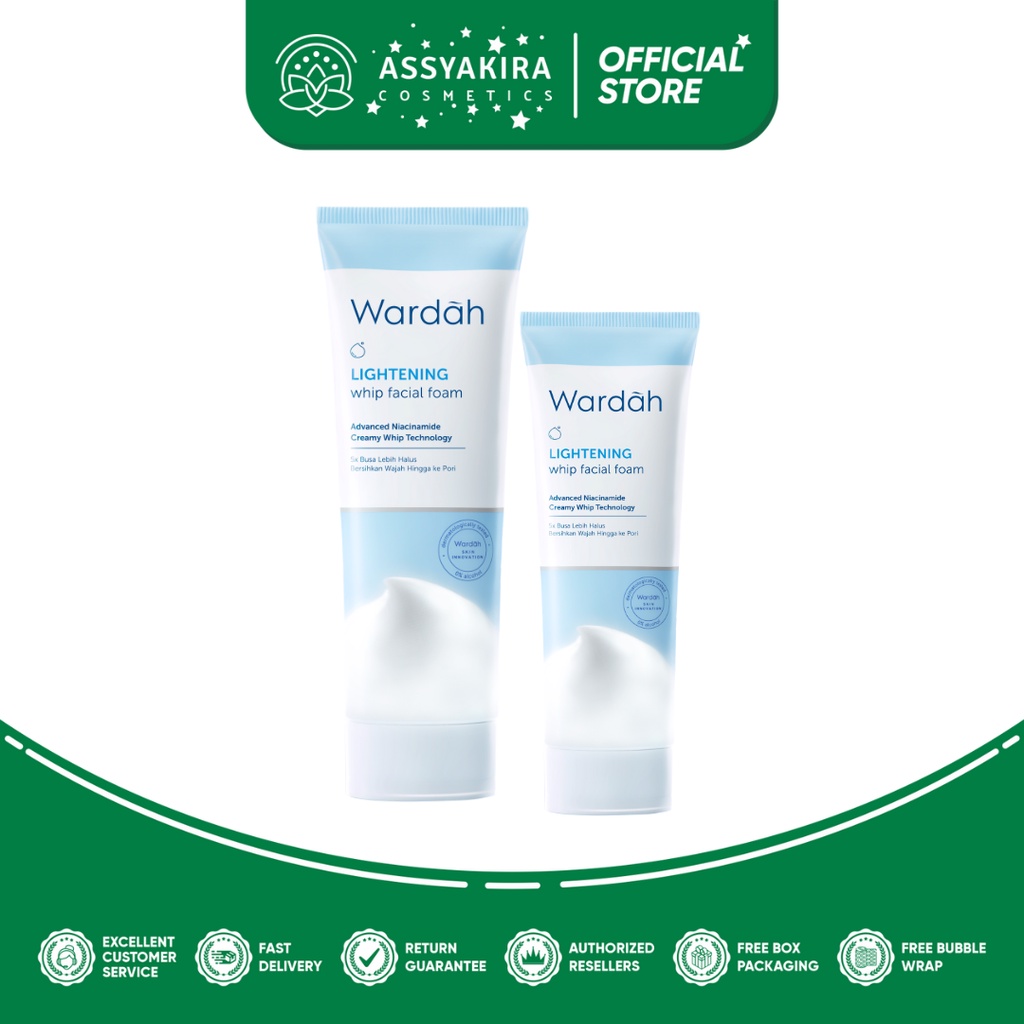 Wardah Lightening Whip Facial Foam