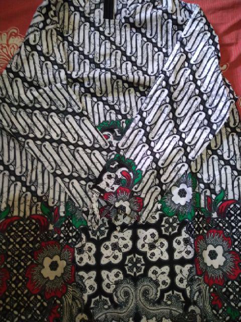Atasan Tunik Batik Busui Dolbi Dobby Doby Tenun Sutra Tulis Halus Katun Atbm Baron ,sarombit Atasan