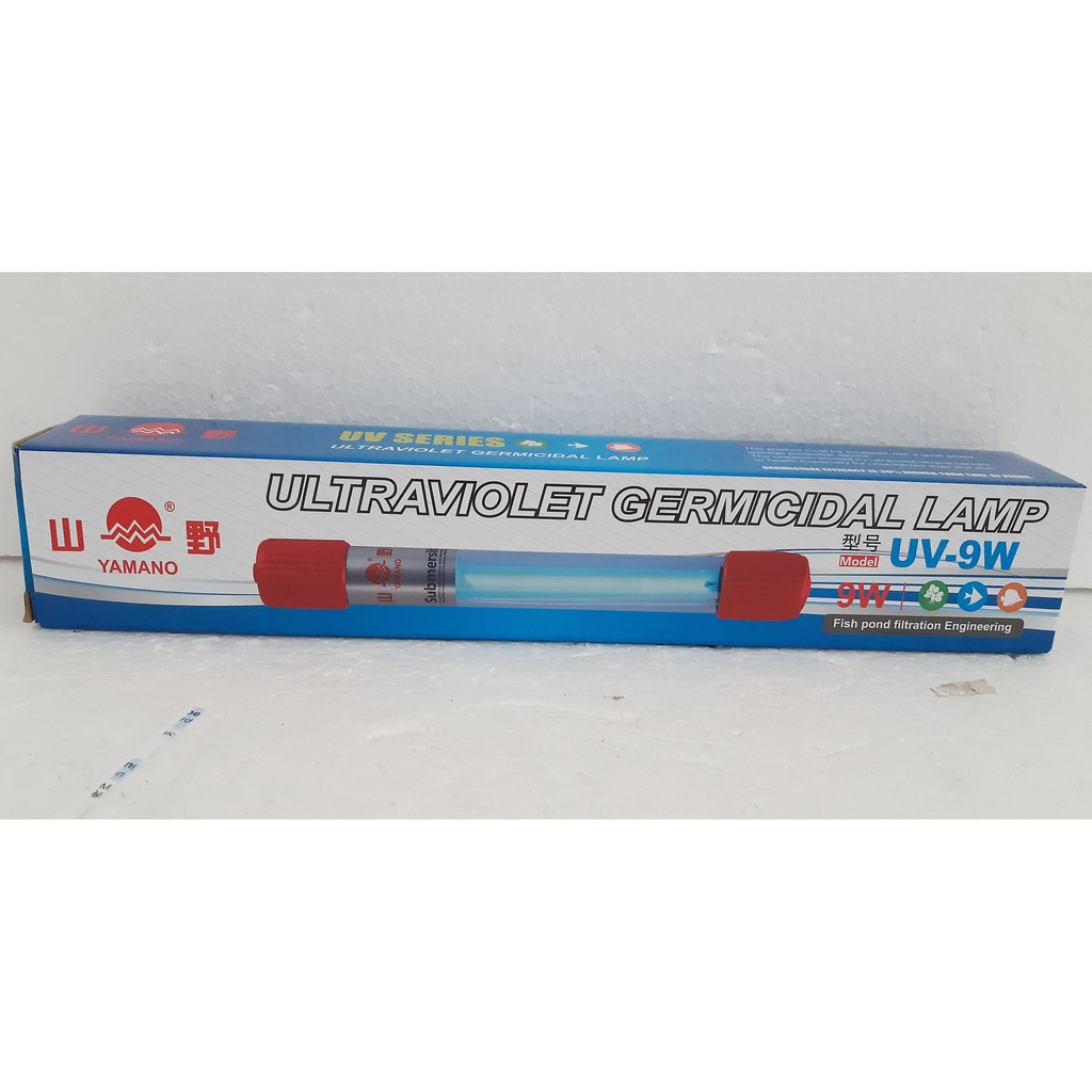 Yamano UV-9 watt Lampu UV 9 Watt Aquarium Ultraviolet Germicidal Lamp yamano uv 9w