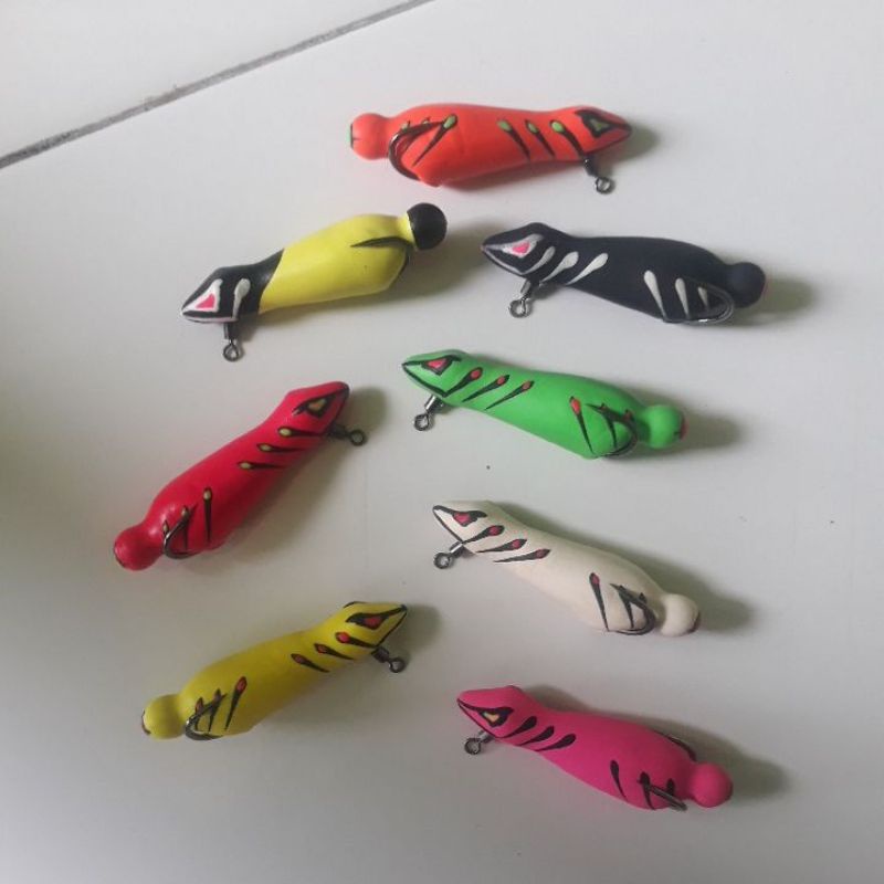Umpan Casting Soft Frog Geol Cans lure