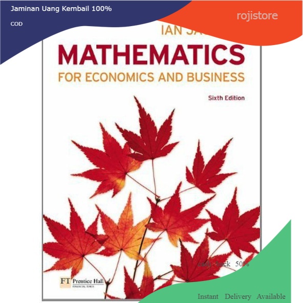 buku MATHEMATICS FOR ECONOMICS AND BUSINESS