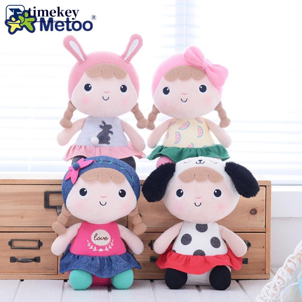 Timekey Metoo Mainan Boneka Stuffed Plush Lucu Untuk Anak Lakilakiperempuan D8F6