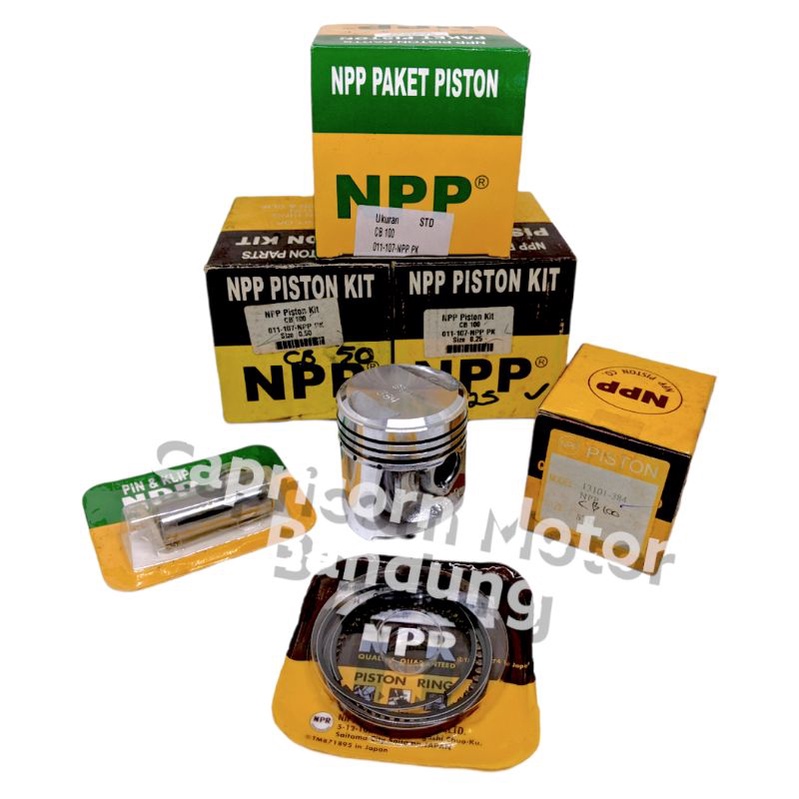 Piston Kit CB100 CB 100 NPP oversize STD 25 50 75 100