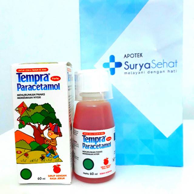 Tempra Drops 15ml - Tempra Sirup 60ml - Tempra Forte 60ml