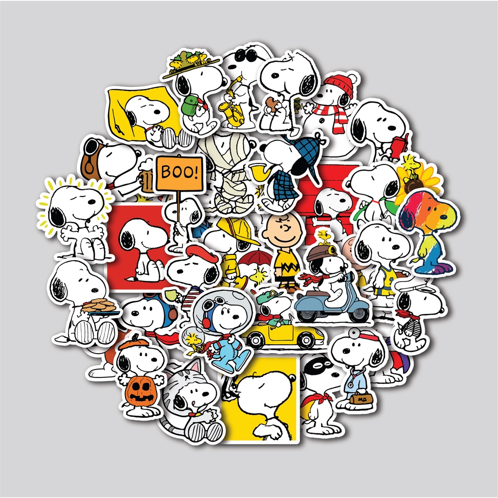 

STICKER PACK SNOOPY | STICKER TUMBLR | STIKER LAPTOP KOPER HELM