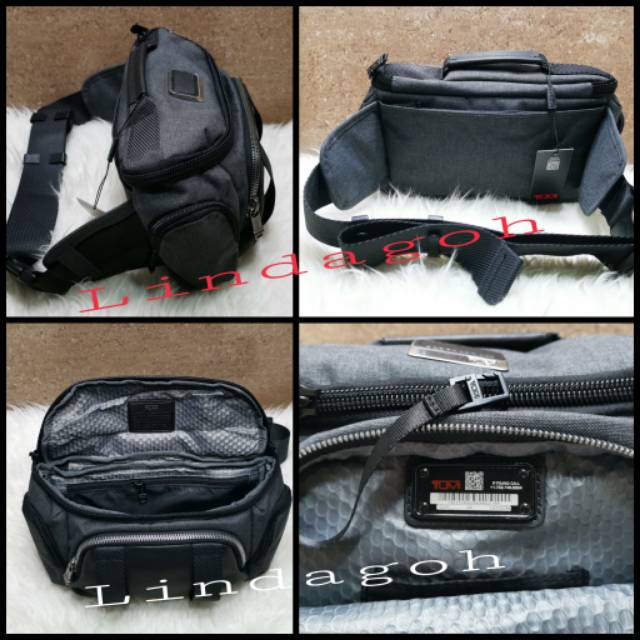 Waistbag tumi tas pinggang crossbody mirror quality