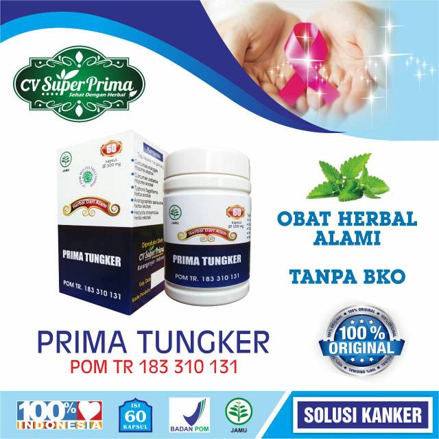 HERBAL EXTRAK KANKER ISI 60 KAPSUL SOLUSI ATASI GEJALA  KANKER /BENJOLAN