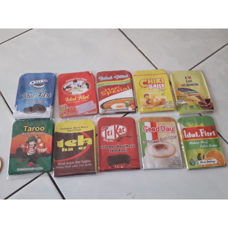 

Amplop Lebaran Snack Medium