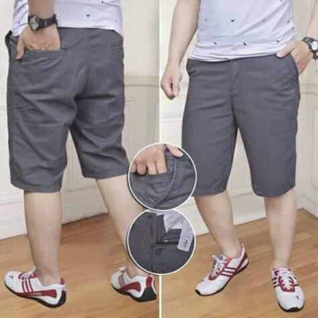 Celana Chinos Pendek Distro Premium ZIP auto Locked