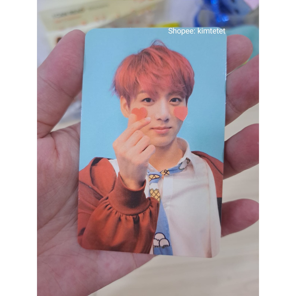 [ADA DAMAGE] OFFICIAL PC Photocard BTS JK Jungkook Answer F LY Love Yourself MOTS Persona Proof Comp