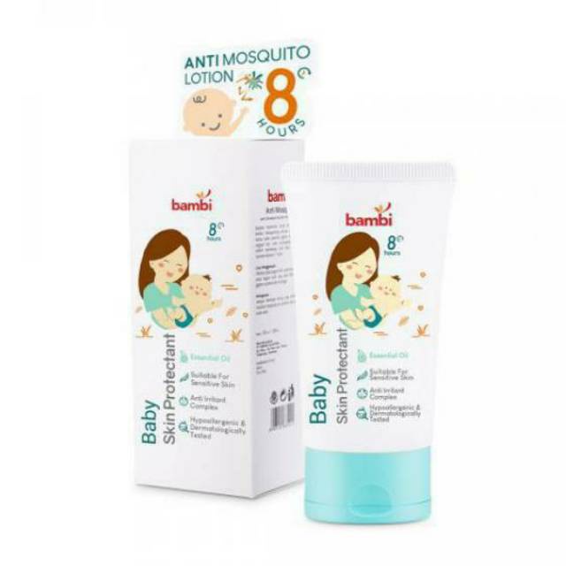 BAMBI Baby Skin Protectant // Lotion Anti Nyamuk Anak dan Bayi 50ml Termurahh