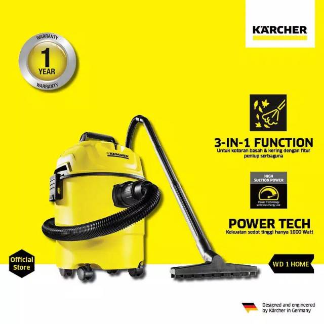 Karcher vacuum cleaner preloved