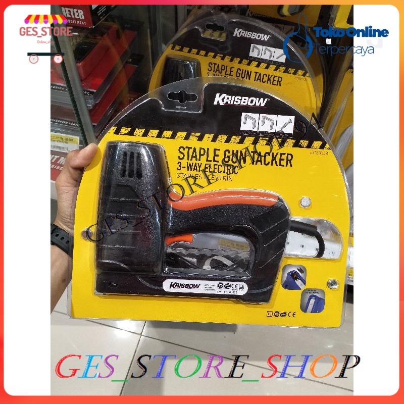 

Krisbow Stapler Tembak Electric 3 Way 50 Watt 220 V