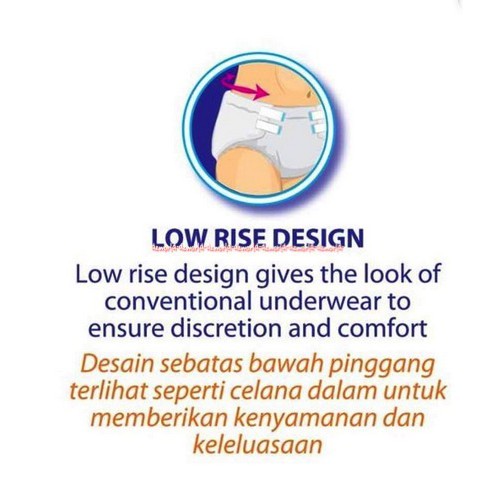 Sensi Surediaper L 8 Drop Zone Popok Dewasa L8 Sure Diaper