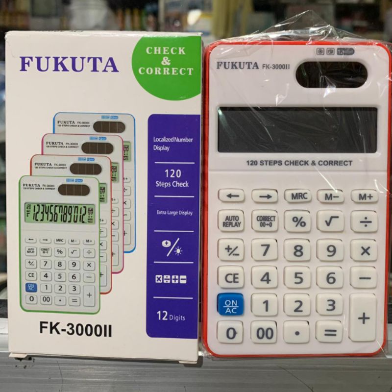 

FUKUTA KALKULATOR SAKU FK 3000II
