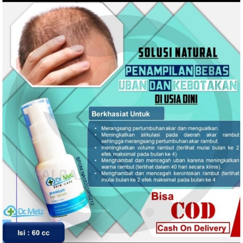 DR METZ PREMIUN HAIR SERUM OBAT PENGHILANG UBAN